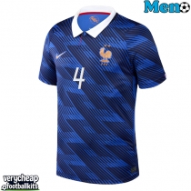 France Dayot Upamecano #4 Replica Home Shirt World Cup 2026 Short Sleeve